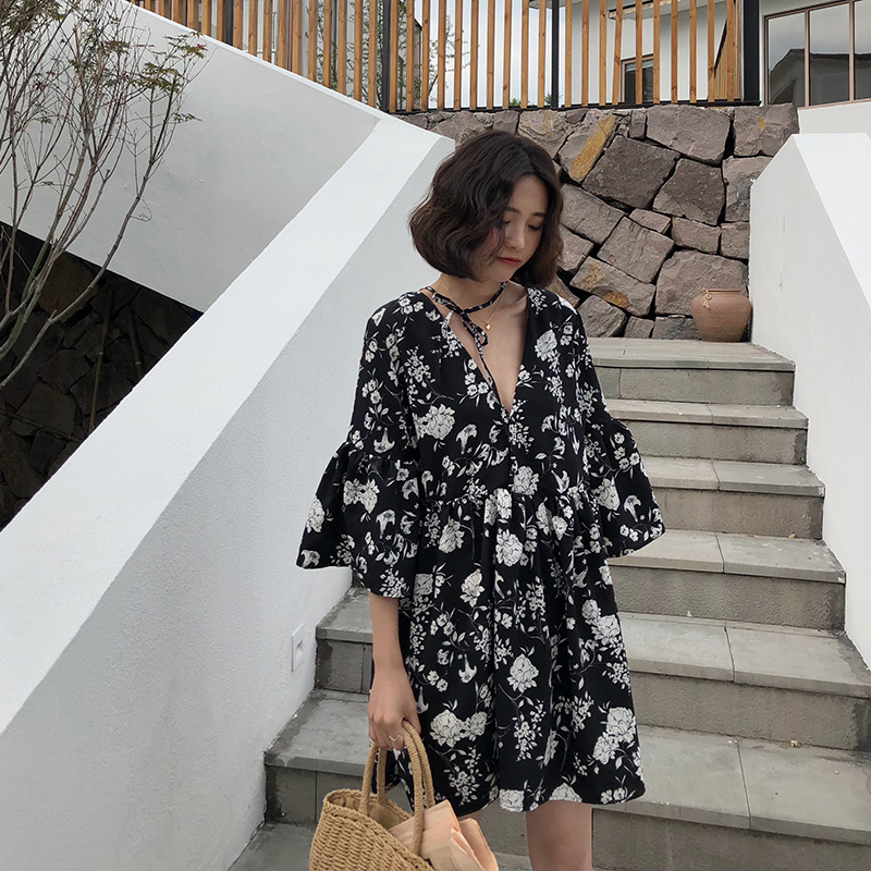 Bali strandvakantie strandrok  - Midi Skirt Floral recensie en prijs