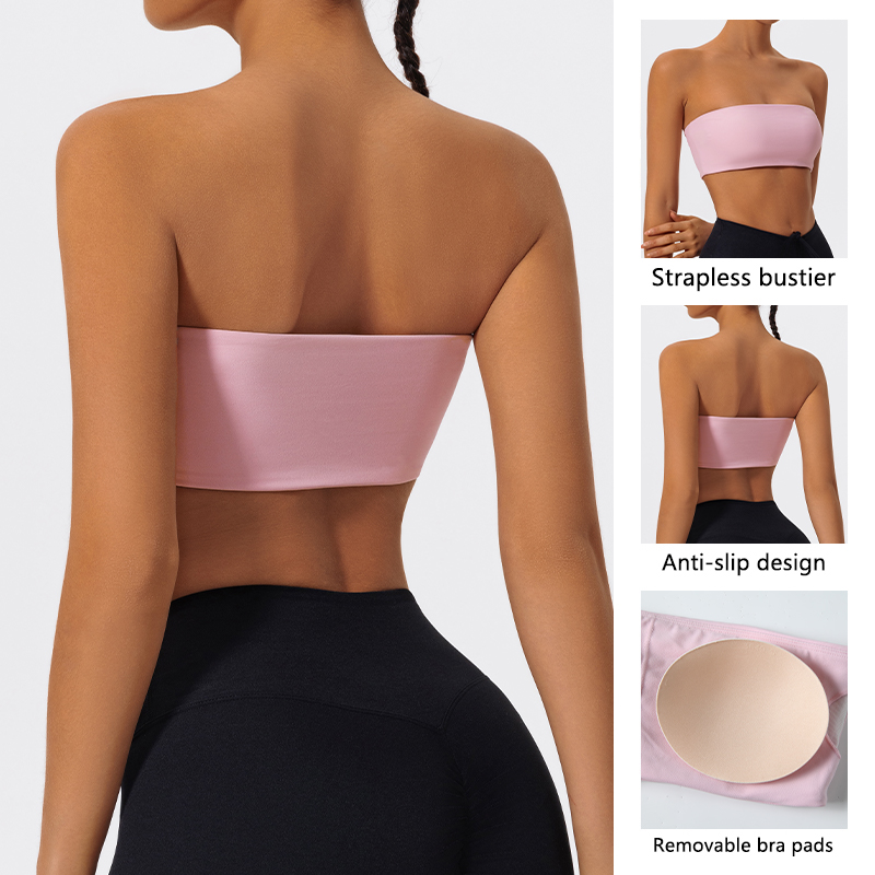 Strapless sportbeha Gym Crop T - Crop Top Crochet recensie en prijs